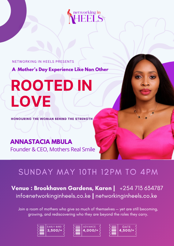 NetworkInHeels's tweet photo. We are honored to host Annastacia Mbula—Certified Mental Health Advocate, Mindset Coach, and Founder of Mothers Real Smile.

Because mentally strong children begin with emotionally supported parents. https://t.co/DrfoaAlXjk