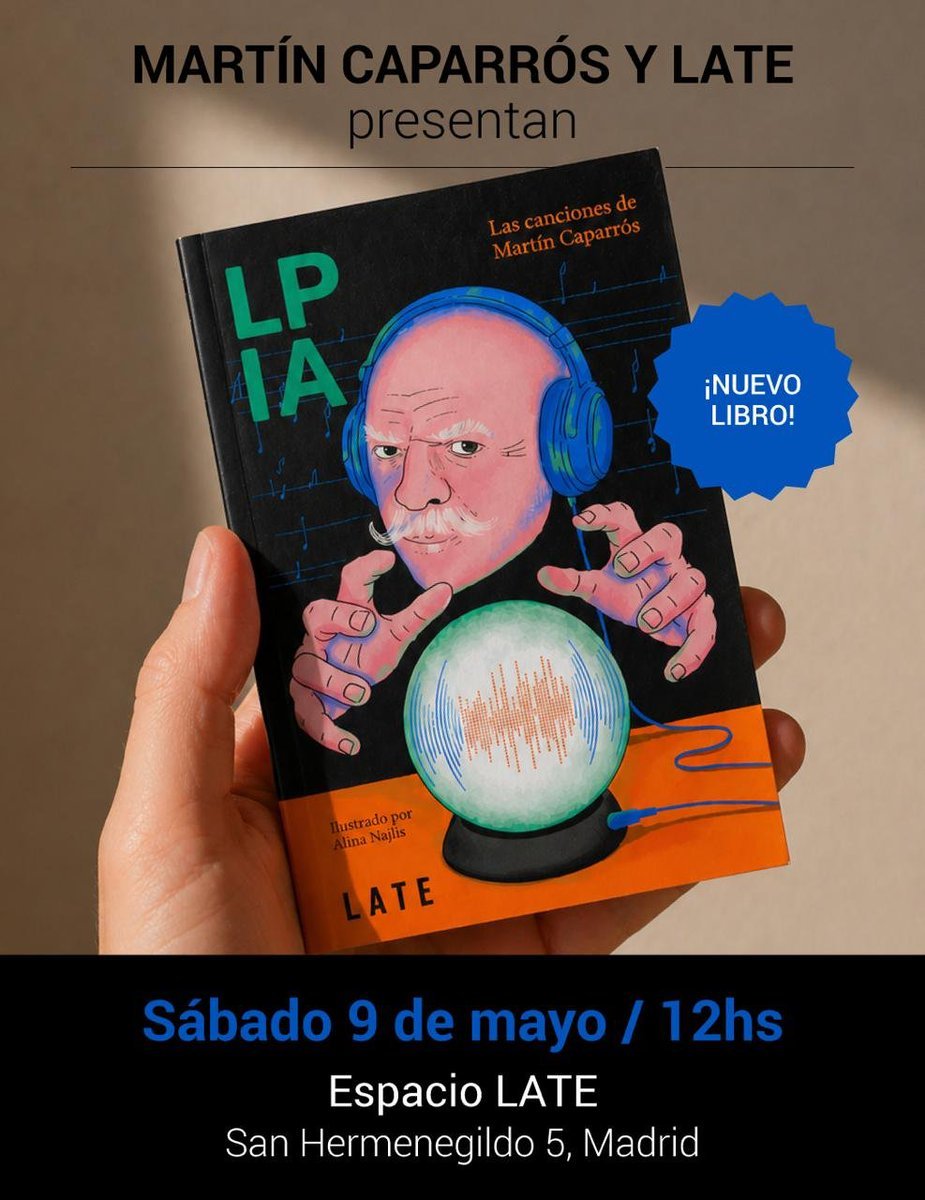 martin_caparros's tweet photo. Amigos de por aquí: en este día horrible, ideal para quedarse en casa, ¿por qué no se vienen a Malasaña?
Charlaremos y escucharemos música -o algo así. https://t.co/mwDgIAGuhN