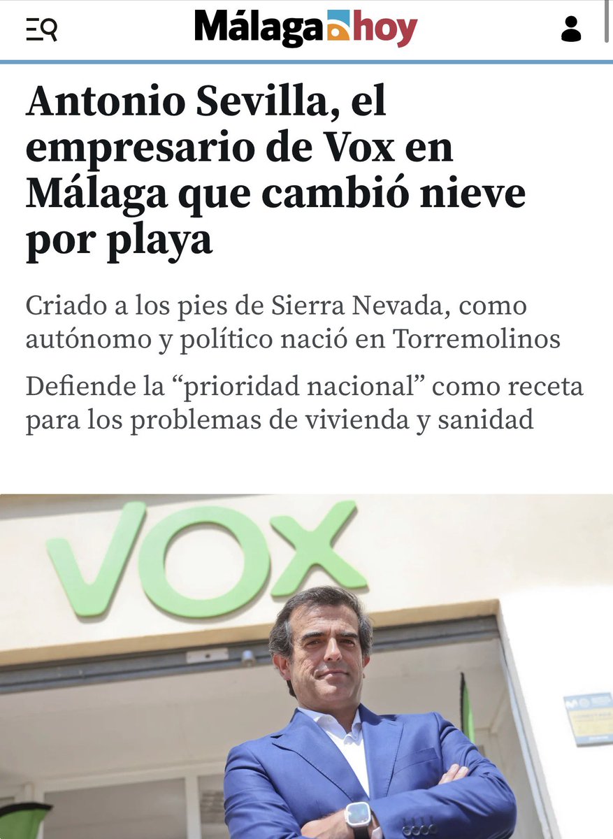 VOX Málaga tweet media