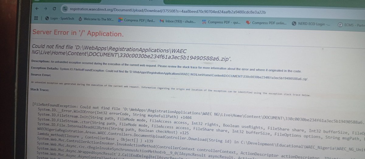 Paul_Topc's tweet photo. @waecnigeria Good morning sir, please server for WAEC Private Biometric Client software download is down, please resolve, thanks @waecnigeria https://t.co/uuklK1iGLc