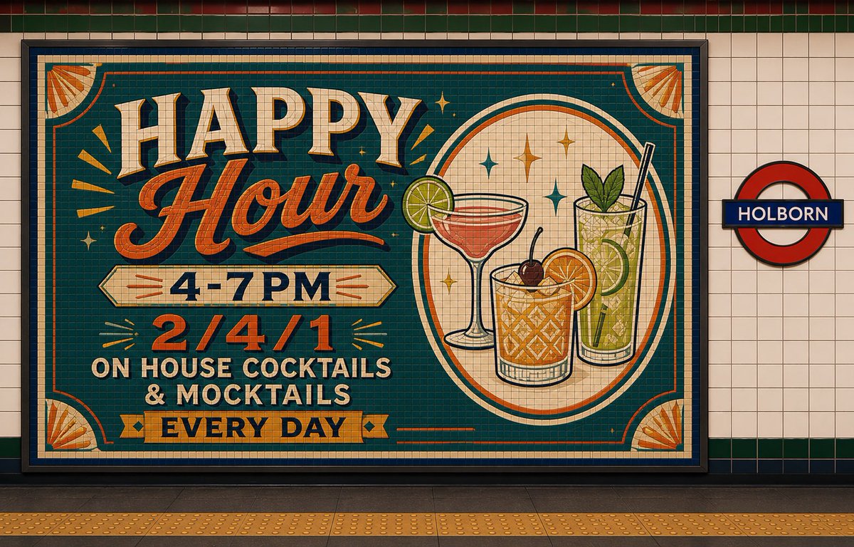 CabanaSocials's tweet photo. Cabana is serving London hot spot energy 🌴

The O2, Covent Garden &amp; Stratford.

£10 Express Lunch
2/4/1 Happy Hour
Half-price Taco Tuesday
Late Night Happy Hour
Bottomless Weekend
Pre-Theatre Dining

Basically, your next excuse is ready.

#Cabana #LondonFood #HappyHour https://t.co/SKctNDzK28