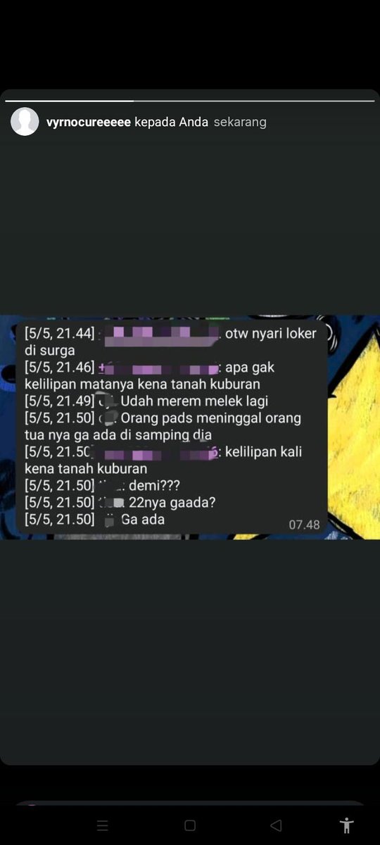 rahmathdyt63181's tweet photo. @yappingfess Apalagi pas,"apa ga kelilipan matanya kena tanah kuburan",asli saya sebagai Abang nya ga terima bngt,padahal alm Ade saya gapernah macem macem di sekolah, dan yg paling gong nya,mereka minta maaf tapi lewat ketikan,kenapa ga Dateng kerumah? https://t.co/uHYC33rqmb