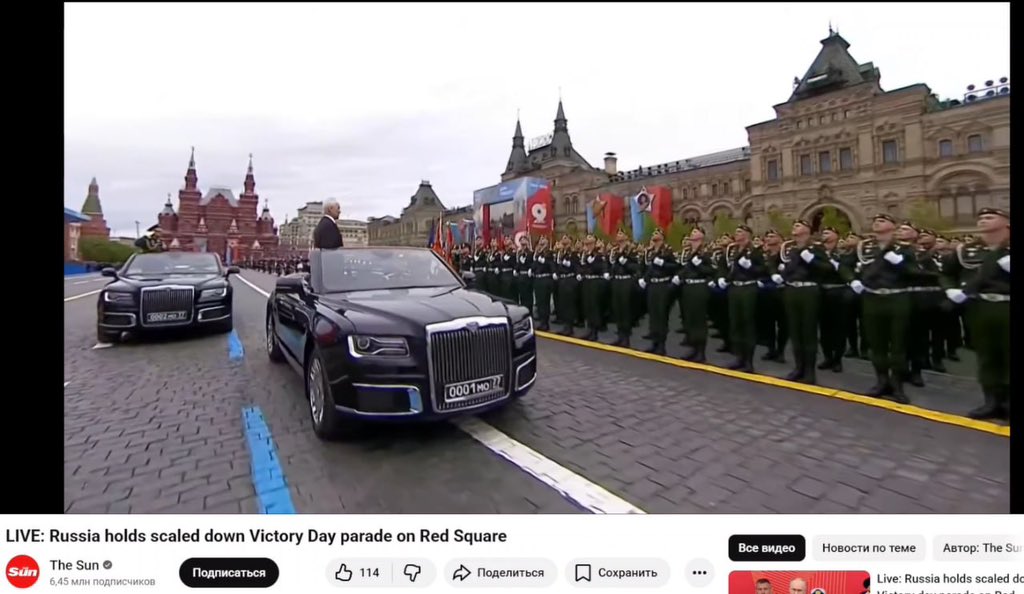 OboLords's tweet photo. 🇷🇺 Foreign media broadcast the Victory Day parade in Moscow live. Among them were French TV channel France24, British Sky News, as well as YouTube channels of The Telegraph and The Sun. https://t.co/LIViOoHZAD