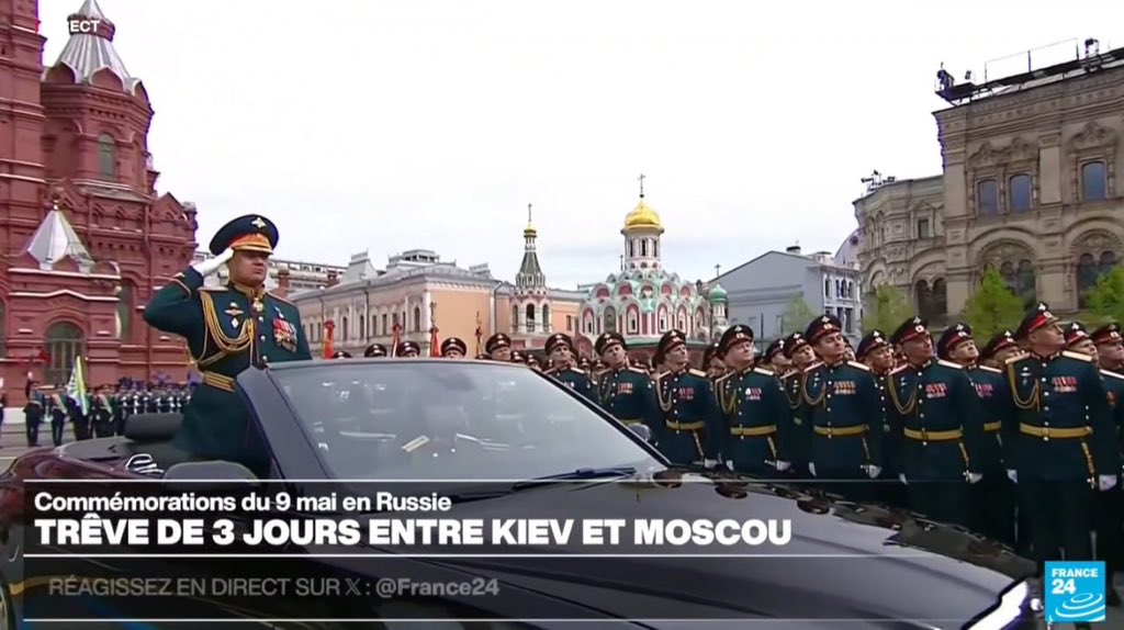 OboLords's tweet photo. 🇷🇺 Foreign media broadcast the Victory Day parade in Moscow live. Among them were French TV channel France24, British Sky News, as well as YouTube channels of The Telegraph and The Sun. https://t.co/LIViOoHZAD