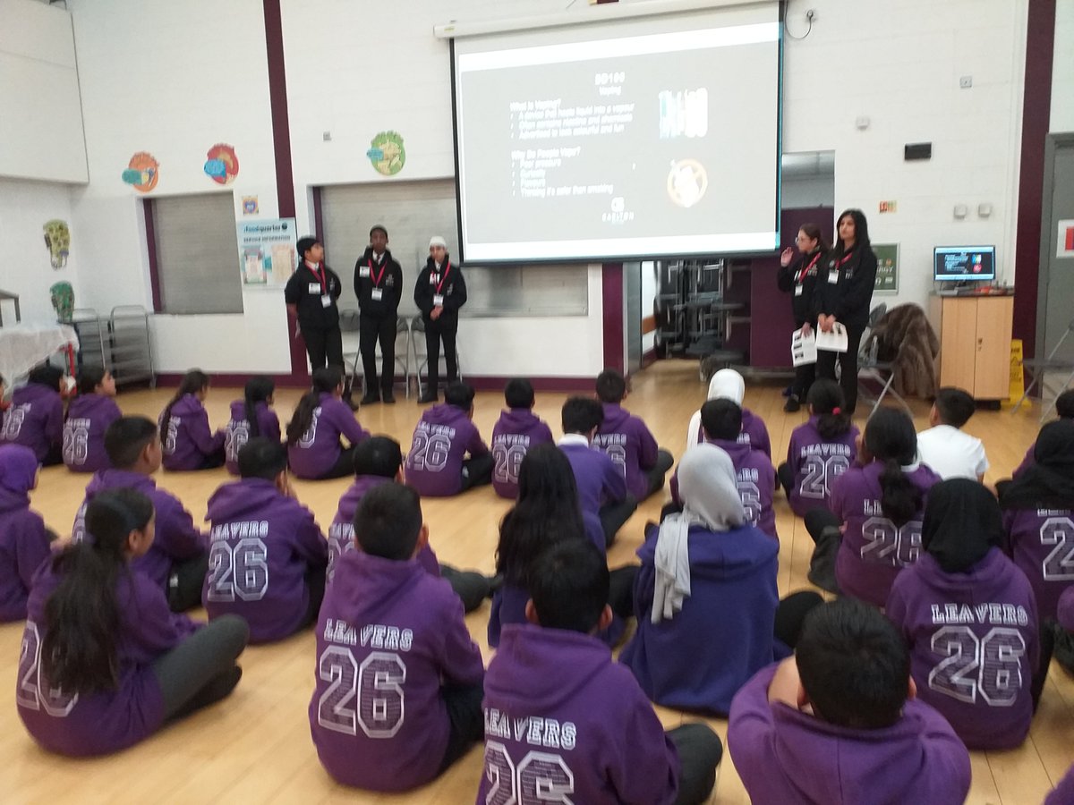 dixons_mb's tweet photo. A big thank you to BD100 Youth Ambassadors who delivered an assembly to our year 6 students addressing the safeguarding concerns affecting our local community- raising awareness &amp; empowering students with relevant, contextual knowledge in an engaging and age‑appropriate way. https://t.co/wbdMhD9RhG