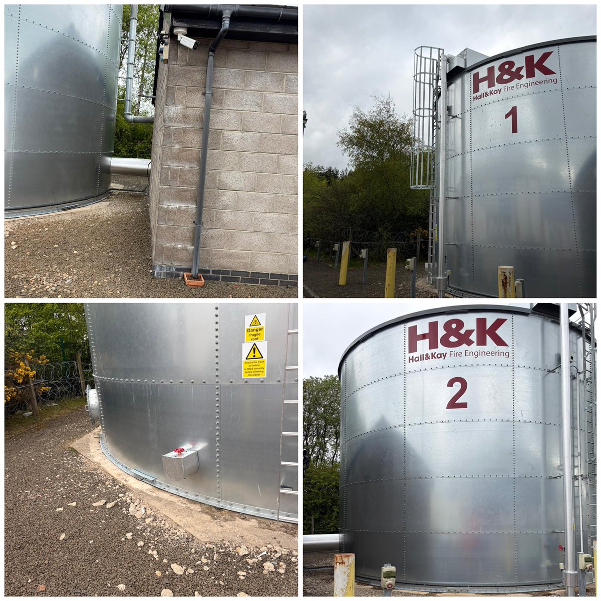 powertechltd's tweet photo. Dual trace heating and thermal insulation  with aluminium cladding installed this week to a distribution centre in Livingston 🛠️ 🏴󠁧󠁢󠁳󠁣󠁴󠁿 

#electricalinstallation
#traceheating
#thermalinsulation
#firesprinklers 🔥 🚨 💦 
#scotland 

https://t.co/ZkhGSk7IO0 https://t.co/h7o2r5f0Ab