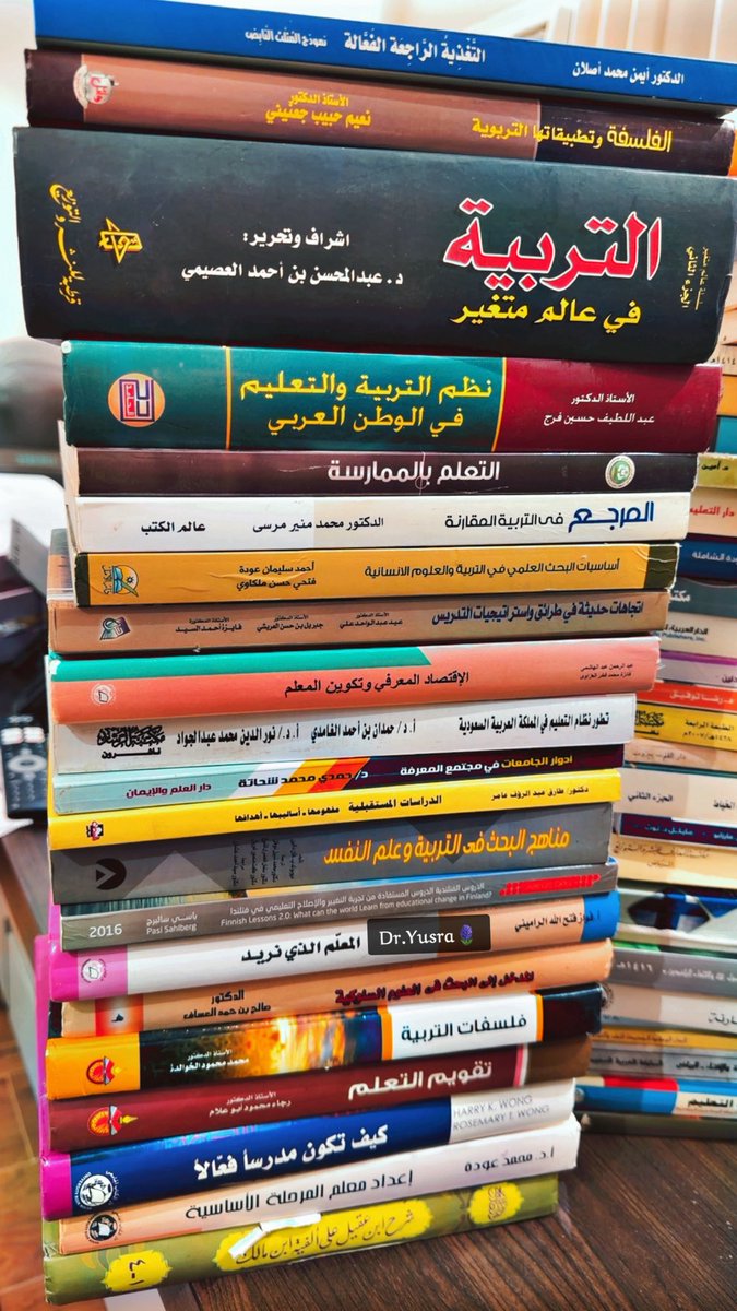 lavender_26_6's tweet photo. 📌عندي كتب تربوية قد تفيد الباحثين والباحثات في الدراسات العليا 
متنوعة:
- الإحصاء
- البحث العلمي
- إعداد المعلم
- التعليم في المملكة
من يحتاج معلومات من أحدها في دراسته يكتب تحت التغريدة وأصور له الصفحات.
كما يمكنكم زيارة القناة هذه فيها مجموعة من المراجع القيمة.

https://t.co/ikg5aejFjo

#أصول_التربية
#البحث_العلمي
#الدراسات_العليا 
#عطاء
#عالم_الكاب