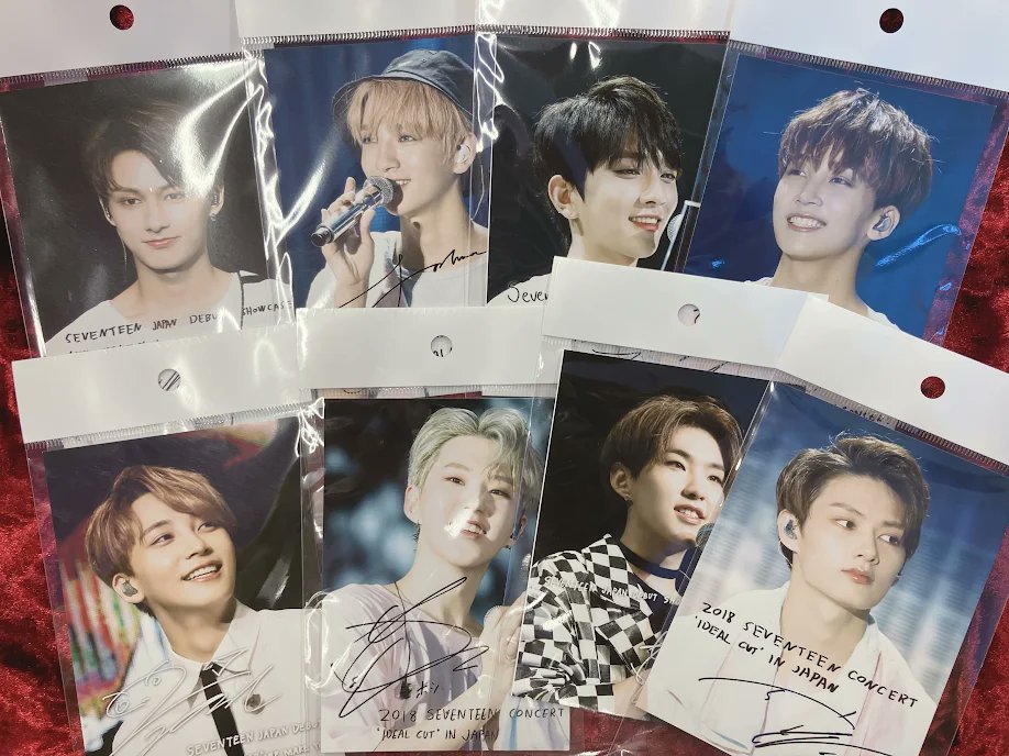 SEVENTEEN ローソンプリントやミニうちわなど入荷いたしました💎 CARAT