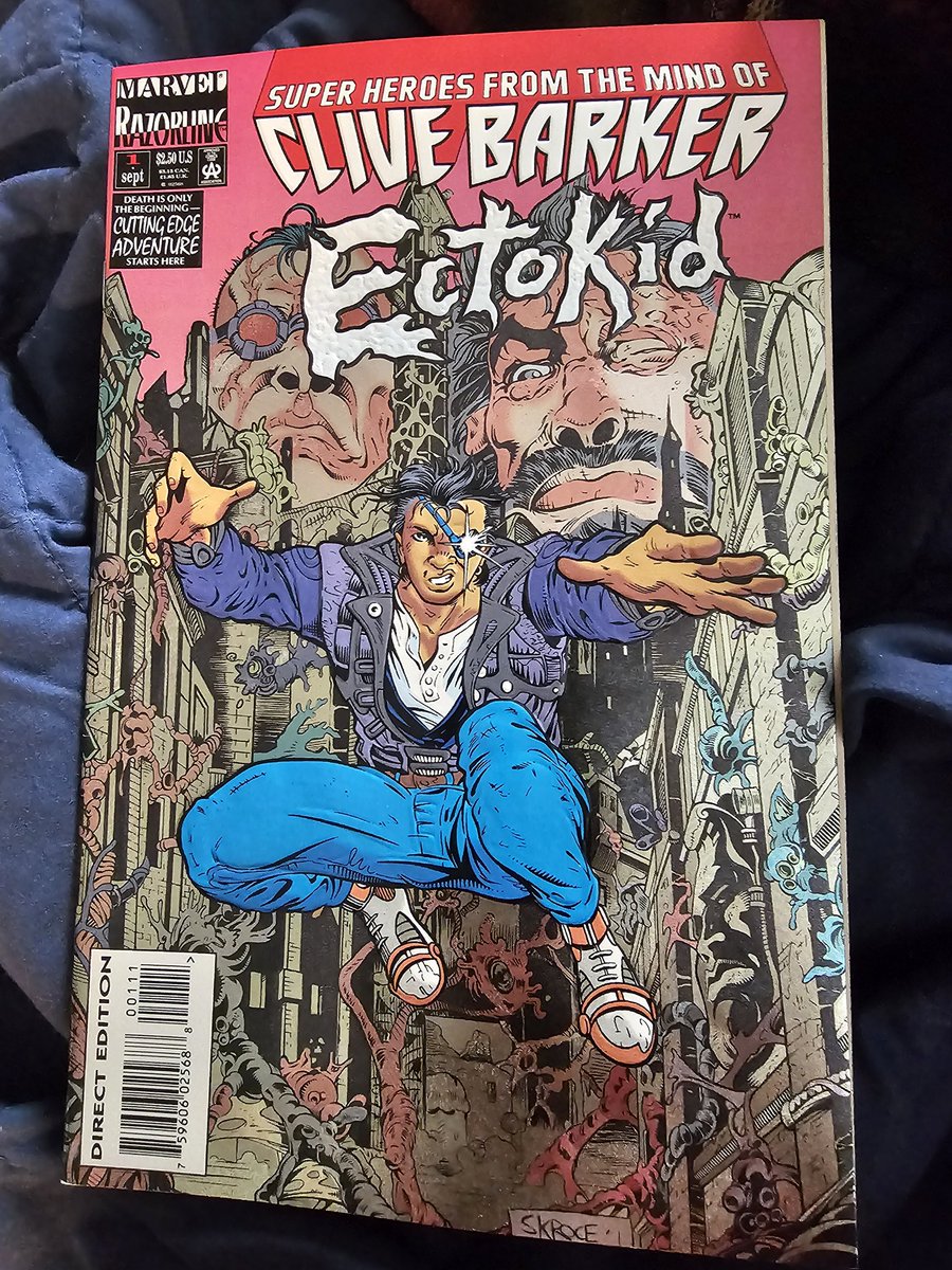 durandurantulsa's tweet photo. Comic Book ๐ of the day: EctoKid #1 (1993) by @Marvel Razorline Comics #comicbooks #comics #clivebarker #ectokid #ectokidno1 #ectokid1 #marvel #marvelcomics #marvelrazorline #razorlinecomics #90s https://t.co/2YLdZr0tDm