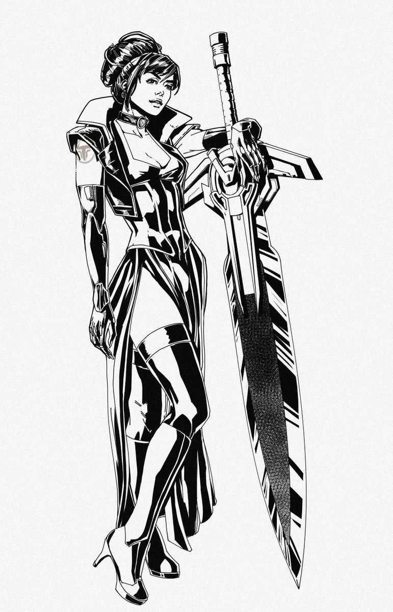 gernetdraws's tweet photo. E'Bonne - maniacal Victorian lover with the BIG f'''king SWORD

#conceptart #comics #originalcharacter
#art #victorian #sword https://t.co/hlvUiHXcEf