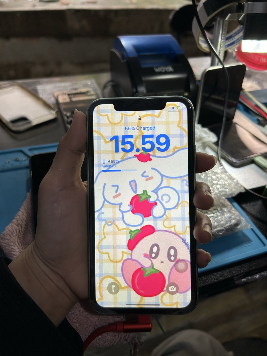 owrchestra's tweet photo. 🔊🔊🔊 UPDATE NEW KASUS!!! 

Replace LCD iPhone 11

Replace LCD iPhone 11

DONE ✅ https://t.co/qFwjqKJIUo