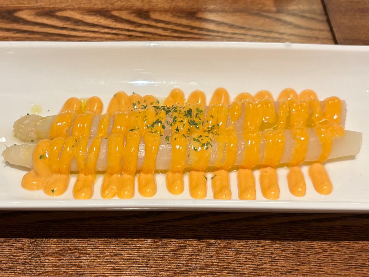 東京でシュパーゲル食べた🇩🇪♡
