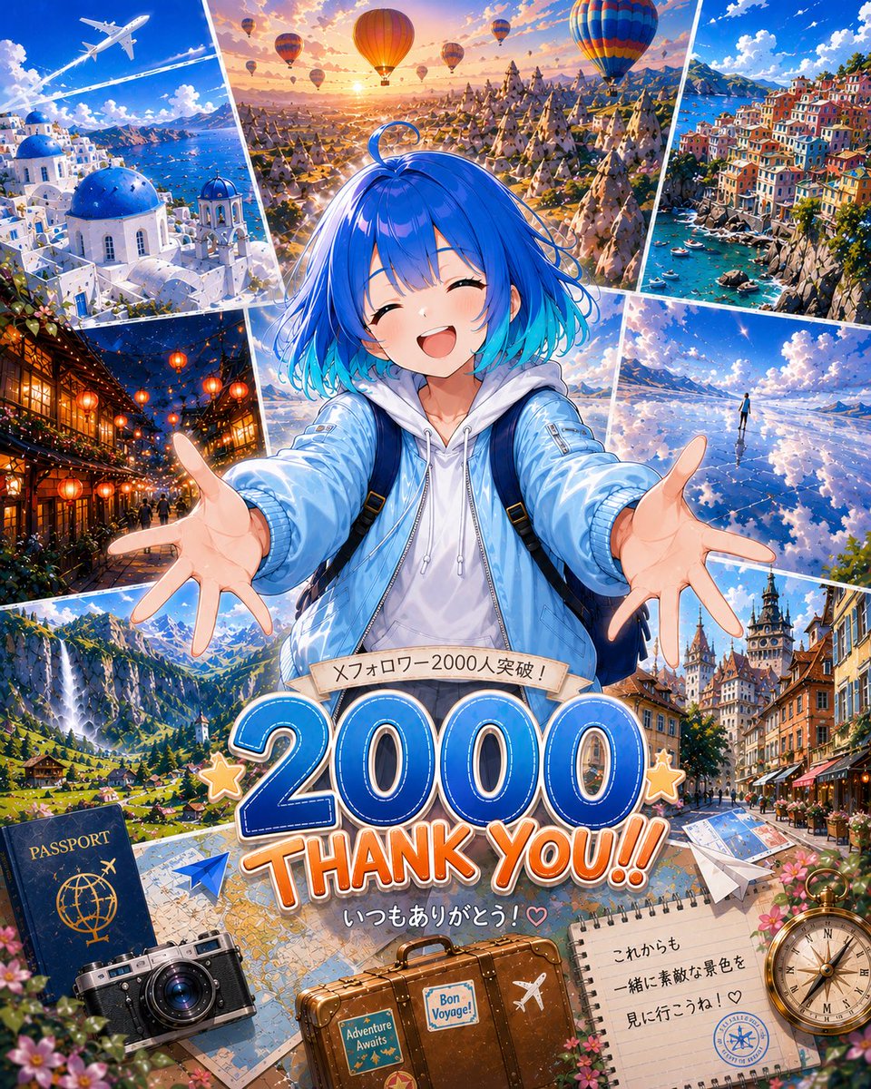 青煙(aokemu)@世界を旅する人 tweet media