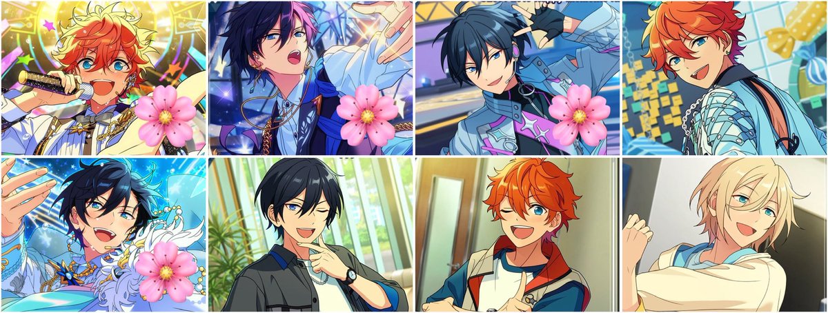 sinoo_17's tweet photo. 【交換/譲渡】あんスタ shuffle とるパカ テーマ コレ缶 feb spr idol casual

譲┊︎真緒 HiMERU 友也 薫 桃李 鉄虎 凪砂 宗 ゆうた 紅郎 英智 つむぎ(大型燐音5枠)
求┊︎4枚目＞固ツイ 北斗スバル英智 or 希望額＋送料

＊初回ツイフィ必読
※燐音feb缶5枠は白紙の可能性が大きい為
条件等はリプ→ https://t.co/9fcbA7OBgO