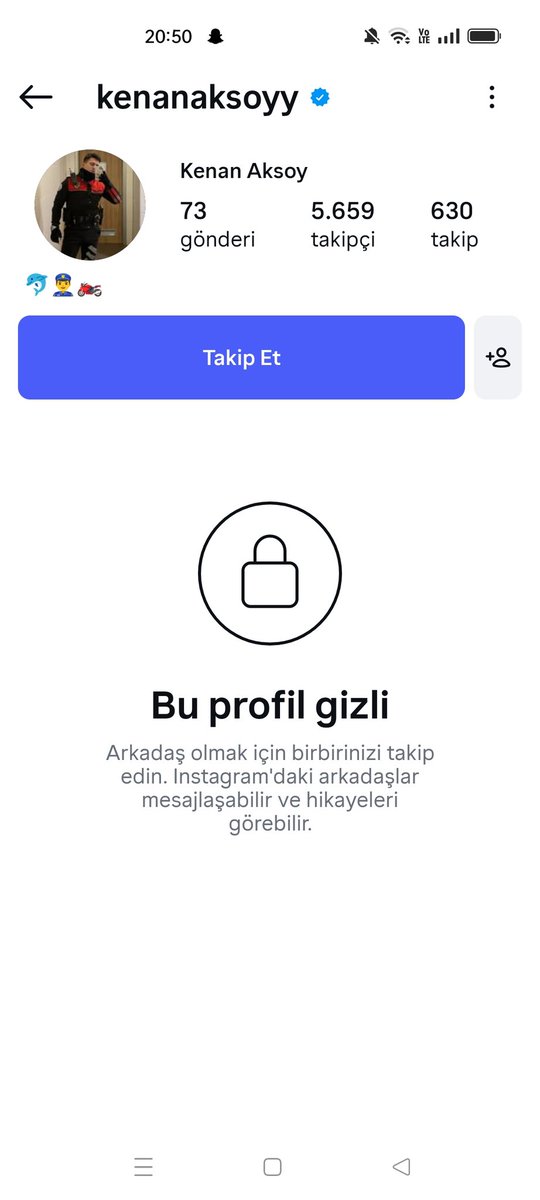 MuhammedS1071's tweet photo. @TC_icisleri Instagram'da bu profil yunus polisi olduğunu iddaa ederek insanlara hakaretvari ve üst perdeden konuşuyor bilginiz olsun sayın bakanım @EmniyetGM @mustafaciftcitr @TC_icisleri @iletisim https://t.co/OXHuDbkbqM