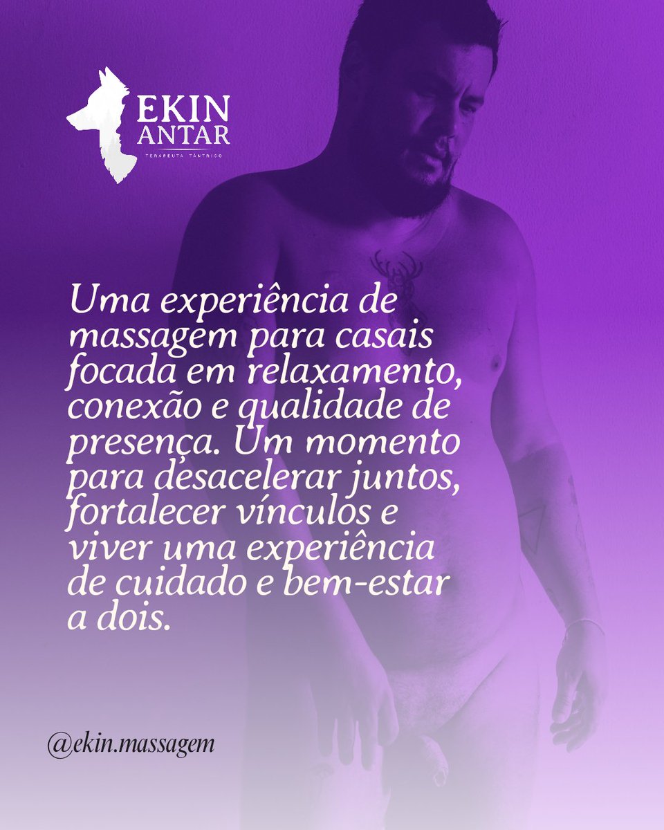 Vem viver essa intimidade a dois.