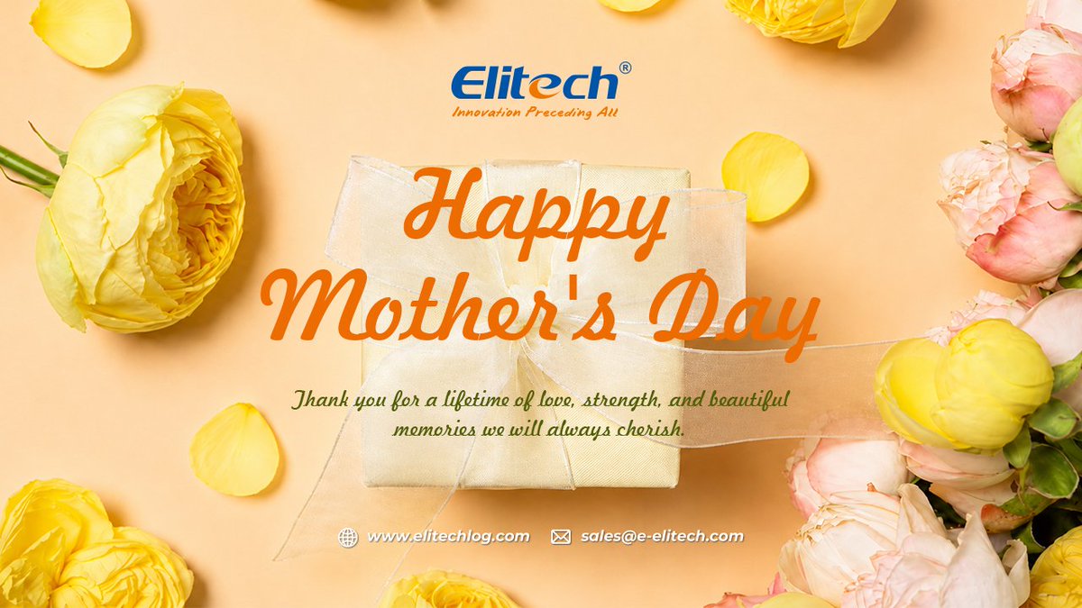 Elitech_Logger's tweet photo. This Mother's Day, we want to extend our deepest gratitude to mothers. 

Thank you for a lifetime of love, strength, and beautiful memories we will always cherish.

https://t.co/ZoO5Mour55丨sales@e-elitech.com

#MothersDay2026 #Elitech #DataLogger #Mother #ColdChain #Logistics https://t.co/splU5hjF70