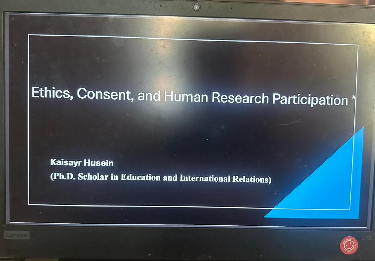 RARInstitute's tweet photo. Semester 3- RAR Institute Diploma program 

Today, RAR Institute officially resumed its academic classes with a comprehensive and engaging session on Research Ethics. The class covered important topics:

View More:
https://t.co/QTRjLPdXM5 https://t.co/M363xcSZod