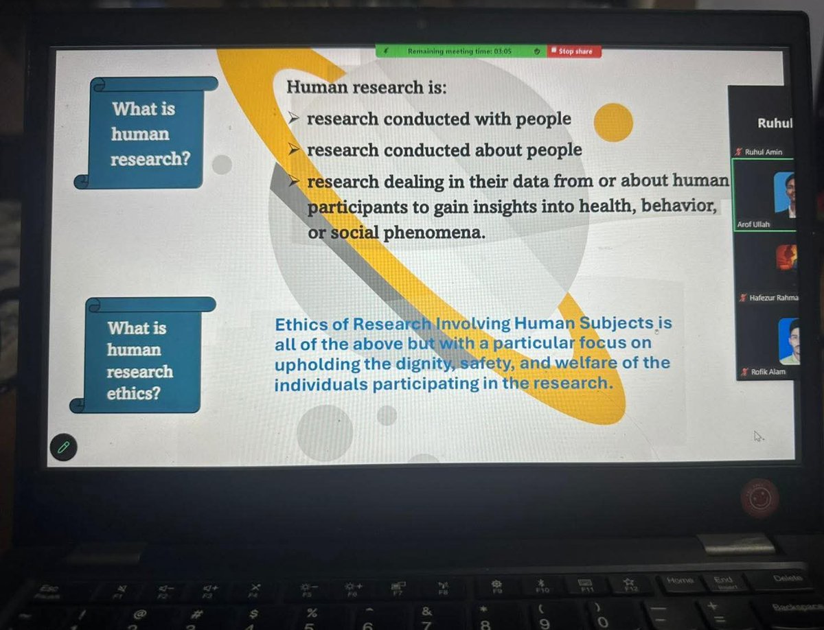 RARInstitute's tweet photo. Semester 3- RAR Institute Diploma program 

Today, RAR Institute officially resumed its academic classes with a comprehensive and engaging session on Research Ethics. The class covered important topics:

View More:
https://t.co/QTRjLPdXM5 https://t.co/M363xcSZod