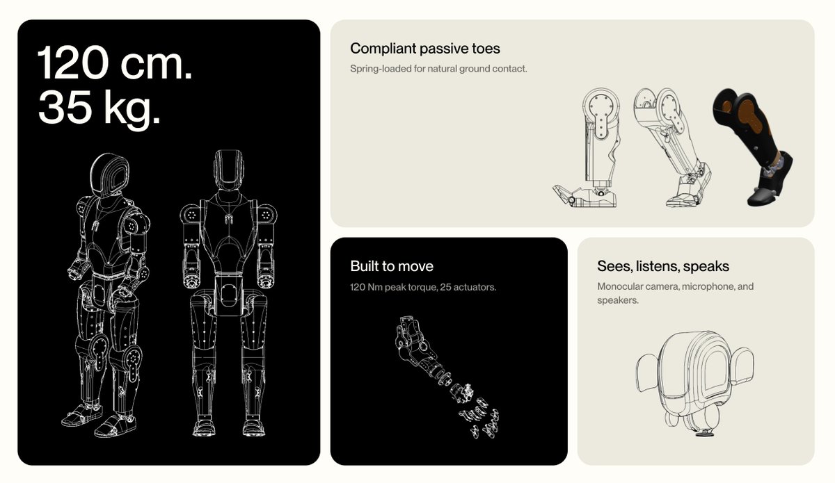 Asimov 1 is an open-source humanoid robot that you can build, customize and teach to do things. Shipping this summer as a DIY kit.
