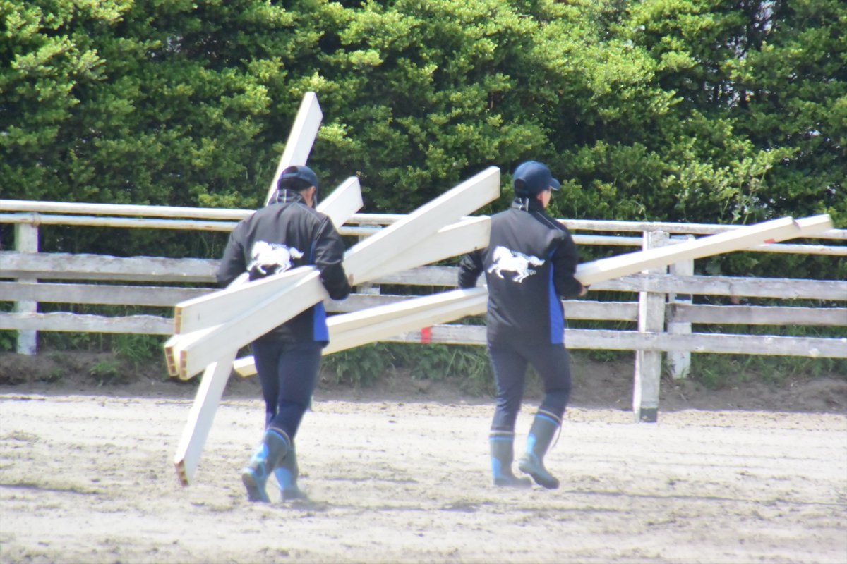 ocavccom's tweet photo. 今日の富トレ
千葉県馬術大会
スタッフ編 https://t.co/234julN08x