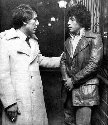 Omar Sívori y Diego Armando Maradona
