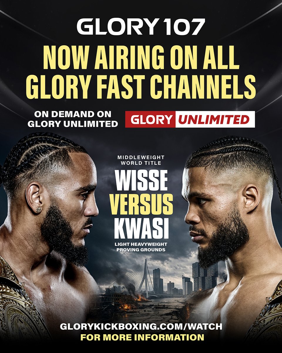GLORY Kickboxing tweet media
