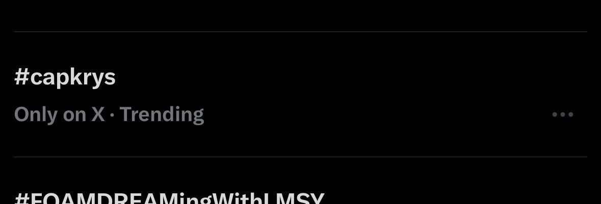meganskndl's tweet photo. kaka capkrys nyo trending na tayo 😭 https://t.co/EqbSUi6SFn