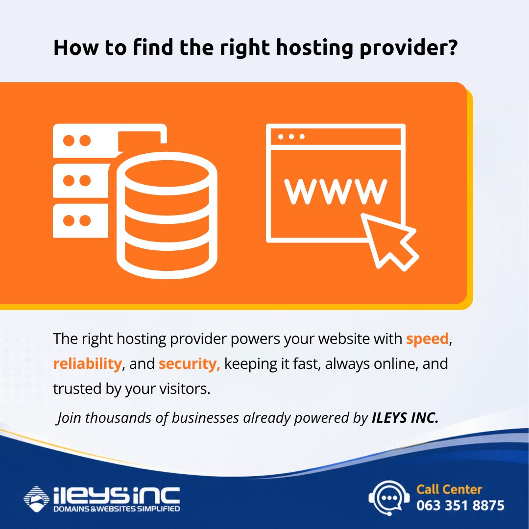 IleysInc's tweet photo. Your hosting is the engine behind your website.
If the engine is weak, everything slows down.

The right hosting provider gives you:
✔️ Faster loading speeds
✔️ Better security protection
✔️ Stable uptime (no unexpected downtime)
✔️ Smooth performance during high traffic https://t.co/G380Nfhlh2