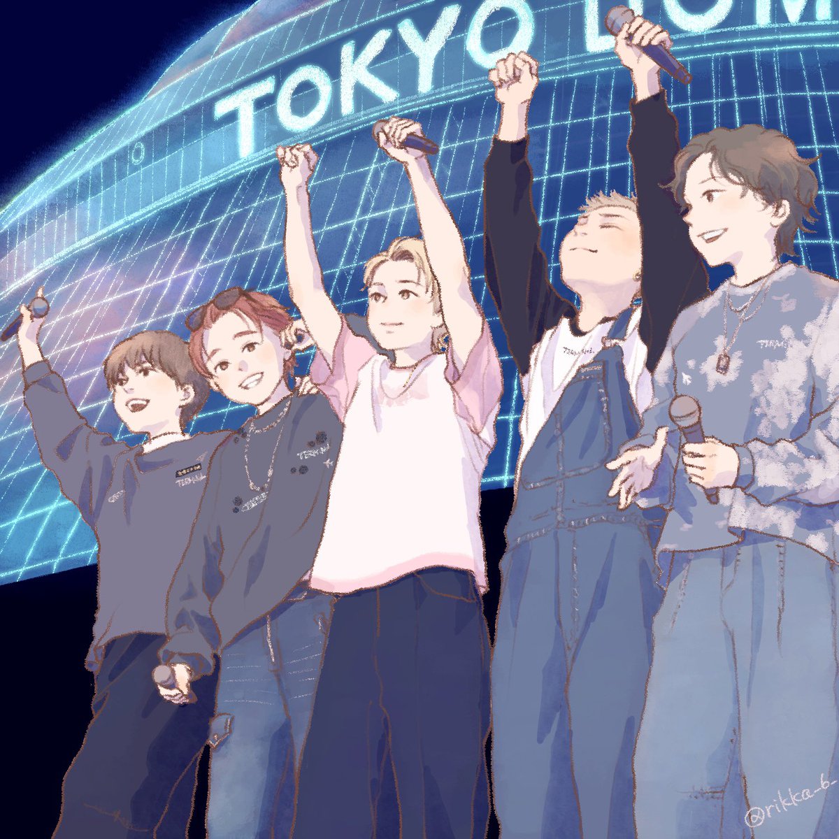 rikka_6_'s tweet photo. TERMiNaLツアー完走✈︎ドーム決定おめでとう

#Da_iCE_FA https://t.co/beSXMpBT5q