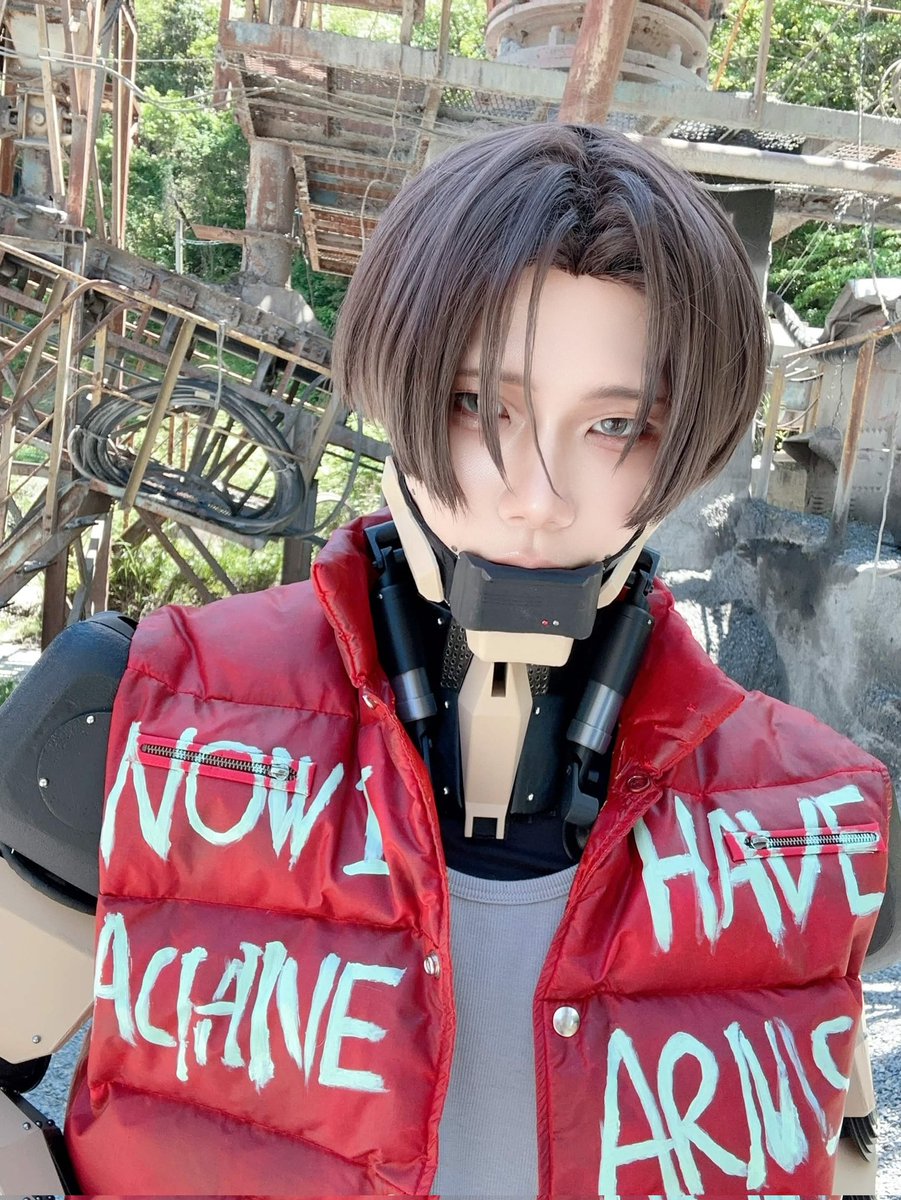 aoi_428's tweet photo. カート君コスしてきた！造形頑張った〜🦾✨
砕石工場ロケーション最高でした😆
#こすおん https://t.co/HLskPJR6zV
