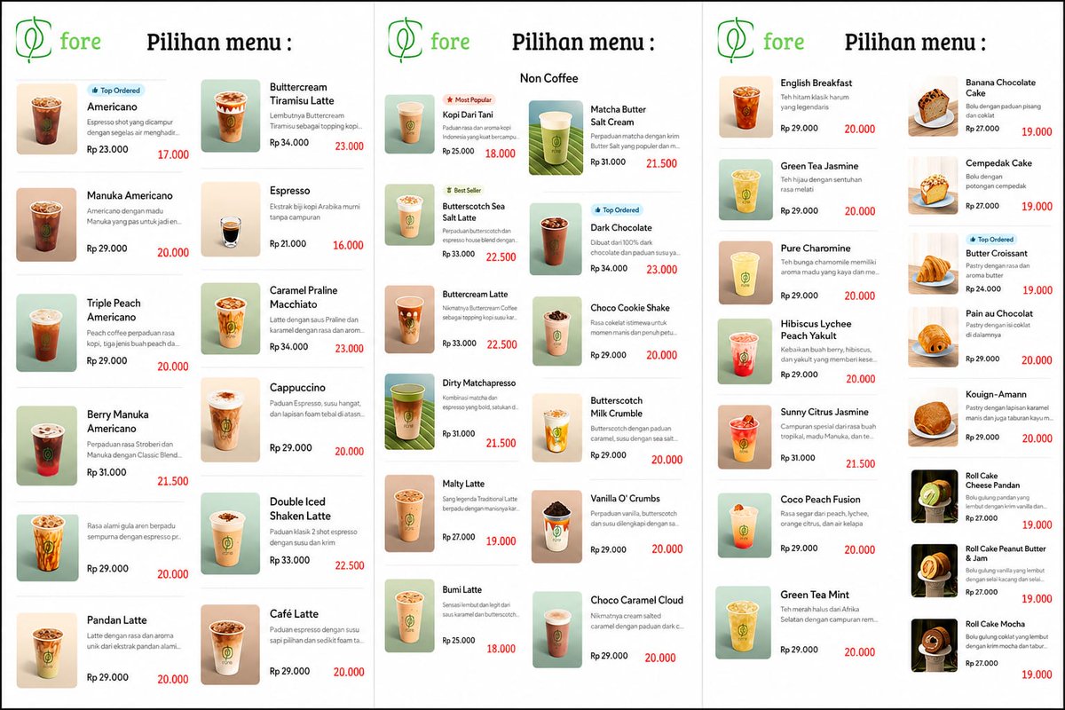 988juta's tweet photo. 📌 PENTING: HARGA DICEK KEMBALI mengikuti ketentuan outlet di kota kamu✨

Tanya/order ke admin di bio teman-teman 🥰
Gedor aja admin 1 &amp; admin 2

jasdor fore coffee ☕ Best seller Butterscotch Sea Salt Latte Aren Latte favorit , Matcha Latte &amp; Triple Peach sandwich 🍑☕ https://t.co/QkWLSyyc3u