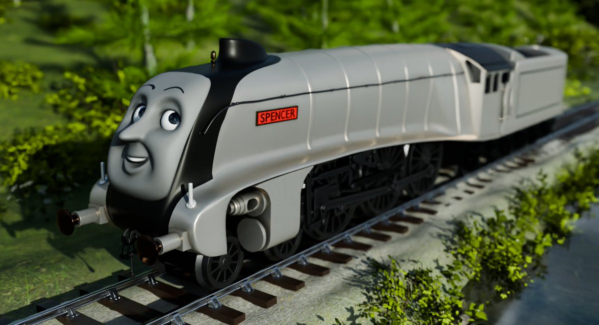 Thermo254's tweet photo. Helloooooo everyone!, I'm finally back with another post (lowkey forgot this existed) now, lets get on with the fun stuff! 

Spencer the Duke's Private Engine! 

Model by: @andrew_b12_ 
Face by: I dont know yet
Renders and Sets by: Me

Credit to their respectful owners https://t.co/dGWLFpwdol