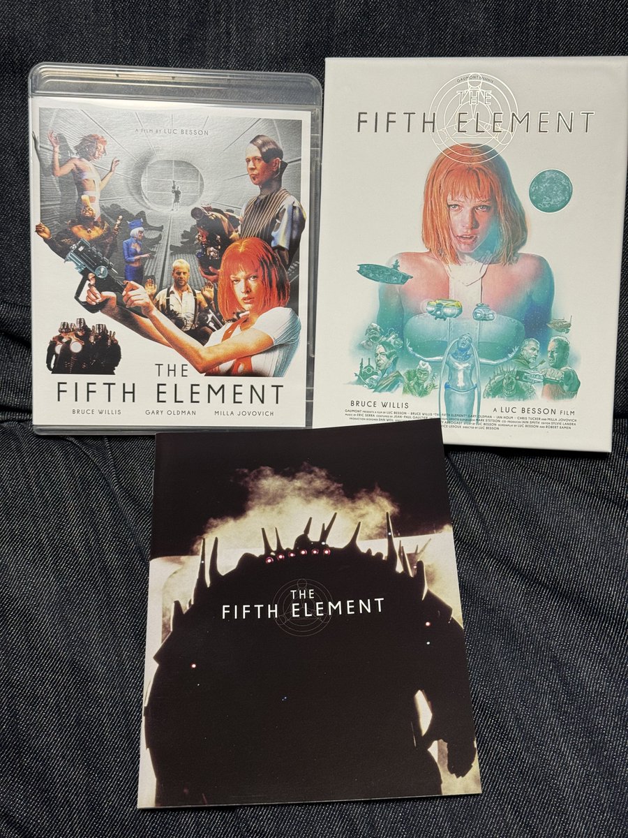 お気に入りの円盤 「フィフス・エレメント」4K盤 リュック・ベッソン