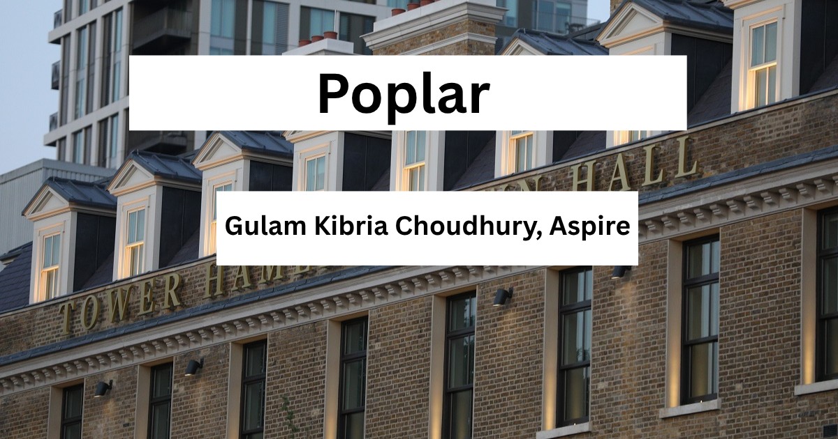 TowerHamletsNow's tweet photo. Results are in for Poplar.
Gulam Kibria Choudhury, Aspire, has been elected. https://t.co/MbI0ko2eIq
