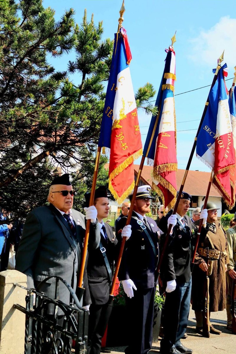 CZimmermann68's tweet photo. 📍Présent aux côtés des élus de WALHEIM. Merci à Michel PLIEGER, maire de Walheim, pour son accueil. Bravo aux associations d'anciens combattants, aux porte-drapeaux, aux sapeurs pompiers. https://t.co/wTtLrBPCg8