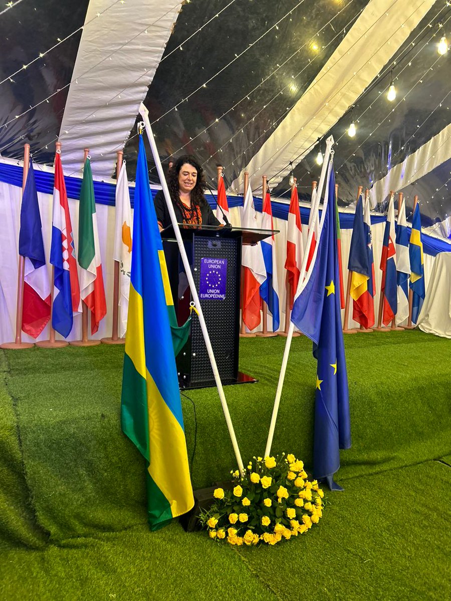 EBC_Rwanda's tweet photo. Yesterday, EBCR was pleased to join the EU Day celebration in Kigali 🇪🇺🇷🇼

Observed every May 9, Europe Day commemorates the Schuman Declaration which sparked a new era of peace, unity, and cooperation in Europe after the devastation of war.

Happy #EuropeDay from EBCR! @EUinRW https://t.co/AWX4puVKDI