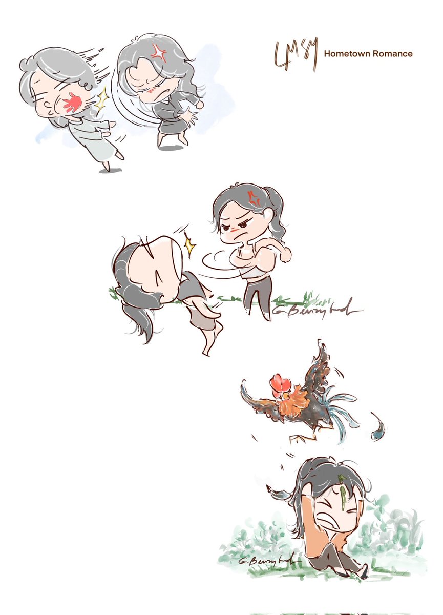 benzybud's tweet photo. Jane is such a pain that she ends up facing pain herself.

Who did it best? Si, Klao, or Jon?😅

HOMETOWN ROMANCE EP6

#คุณแฟนบ้านนอกEP6
#LMSY #ลูกหมีซอนญ่า https://t.co/H2lQEwwaE8