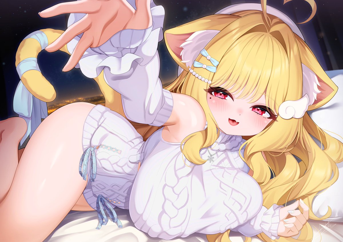 kou_takemura's tweet photo. 猫羽かりんちゃんまとめ🩷
#かりにゃ～と https://t.co/SPKsAAdMvr