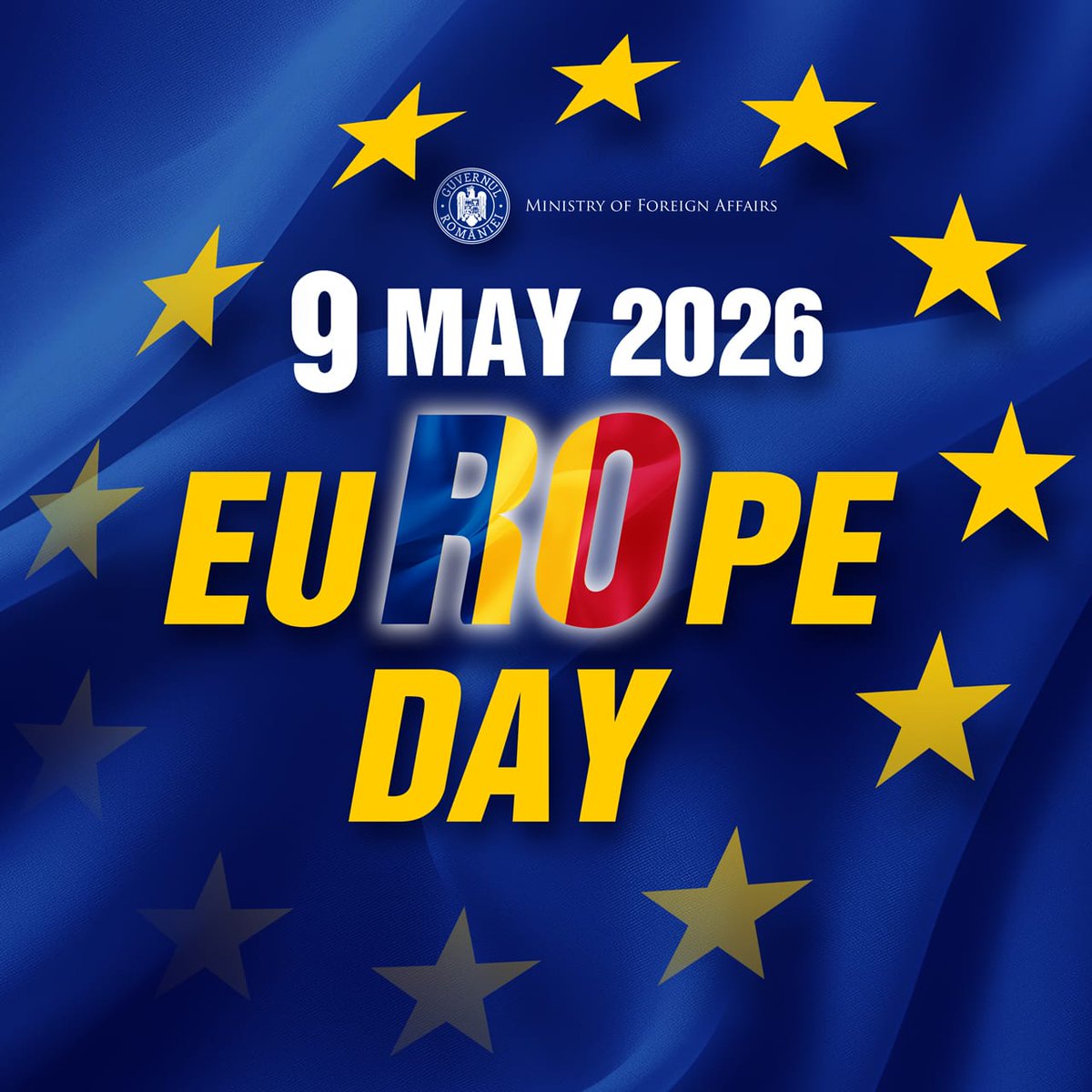 RomaniaToLatvia's tweet photo. Today we celebrate #EuropeDay and the values that unite us: peace, democracy, solidarity, and freedom. Romania remains a committed contributor to a stronger, safer and united Europe. 🇪🇺 #YouAreEU #UnitedinDiversity https://t.co/pX51Il52vj