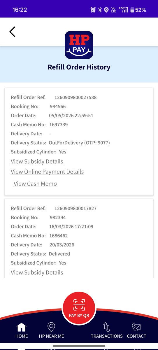 sun0308's tweet photo. No service they don't  want to give delivery since can't check booking online more suffering...people customer face @HPGAS11 @HpGas1 @jagograhakjago customer id:606606
Distributor:Veeresh Gas service Siolim Goa ...they show service delivery Fraud ster @PetroleumMin @goacm https://t.co/kQHJ5IO7Ny