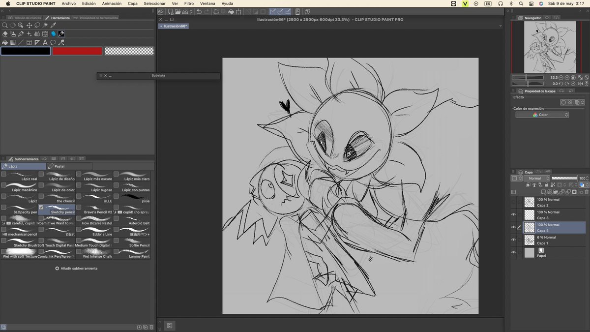 Abr415's tweet photo. Moonflower wip https://t.co/9iaK6Zx88h