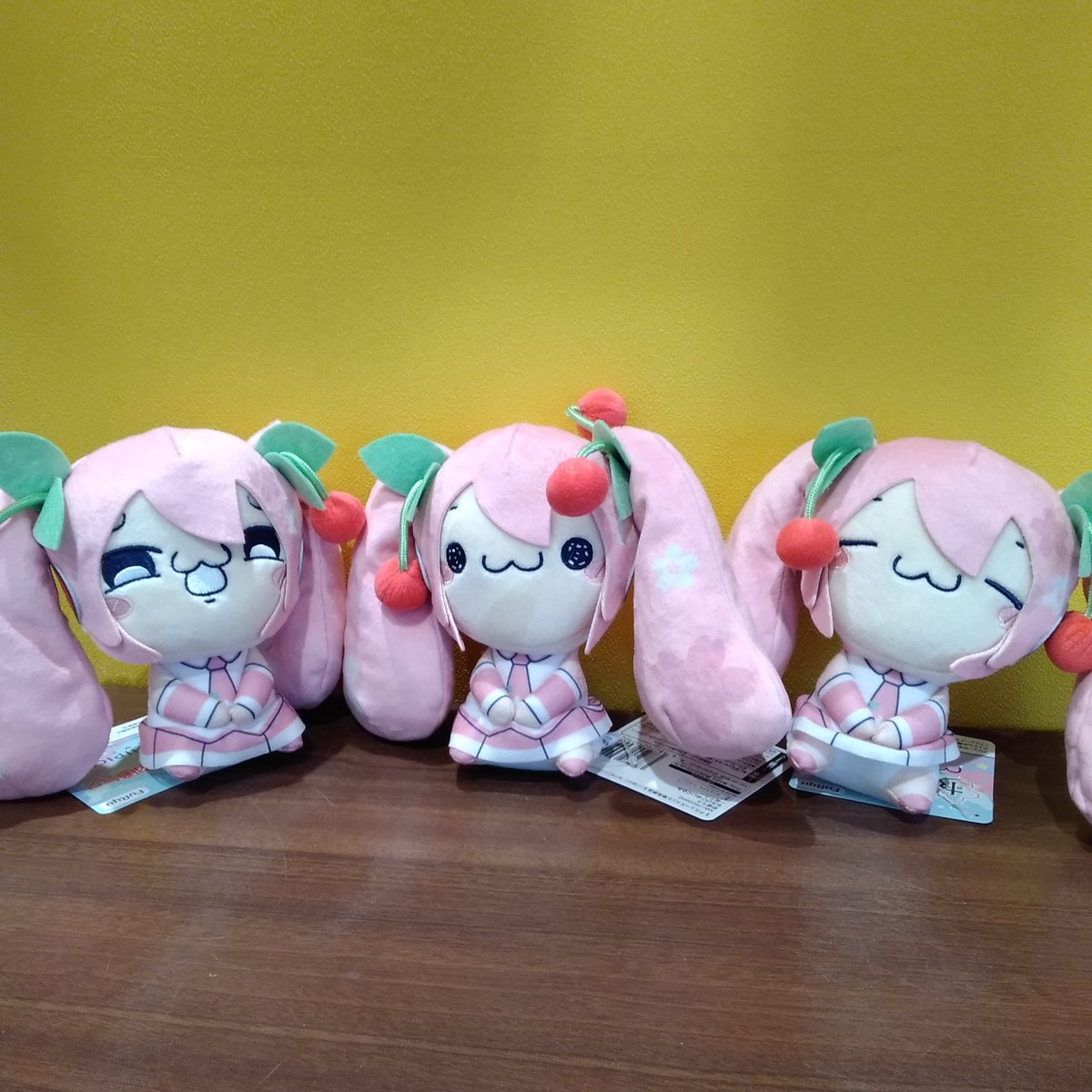 ゲームフィールド仙台長町】 「初音ミク もちぴこぬいぐるみ－桜ミク