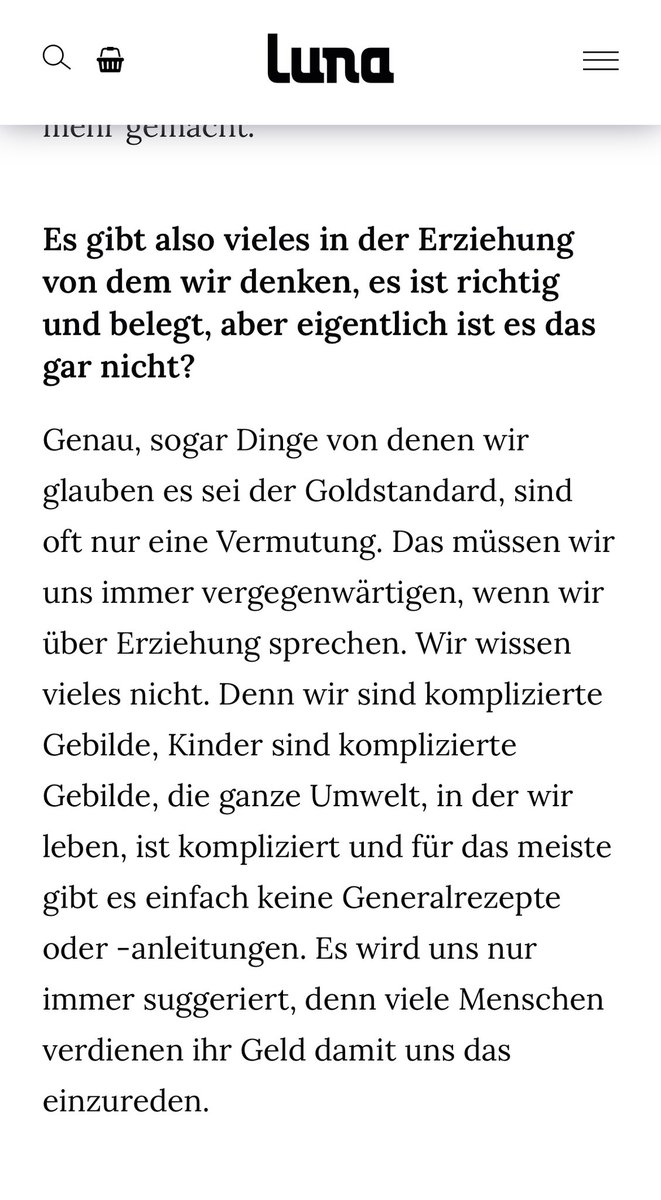 pruefer's tweet photo. @Luna_Magazin hat ein sehr gutes Interview mit mir darüber geführte was wir angeblich über Erziehung wissen - und wie Eltern sind von Erziehungsmythen terrorisieren lassen. https://t.co/wBqtDkcZmY https://t.co/1DFsjG3Wze