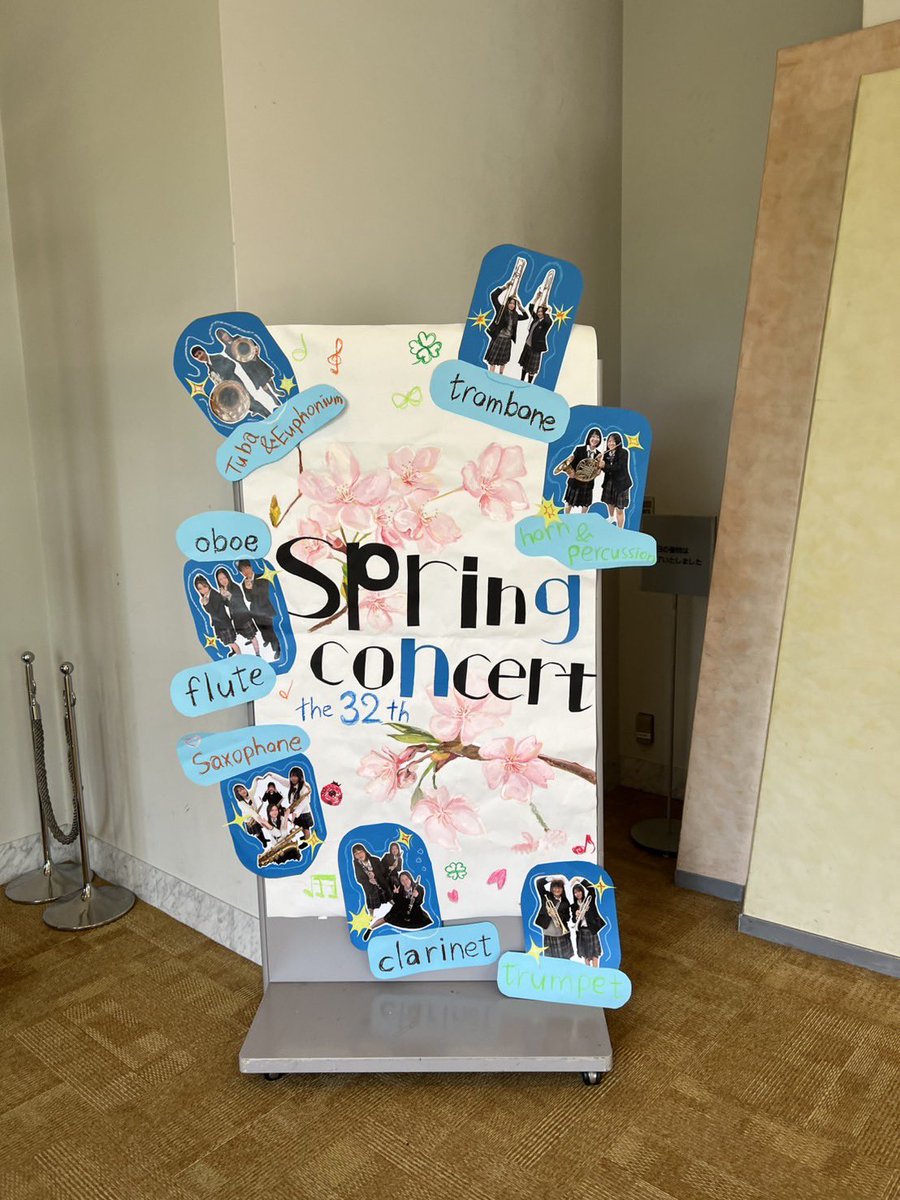 hatosui1966's tweet photo. 5/2泉の森小ホールにて『第32回SpringConcert』を行いました。
3年生にとっての最後の舞台、沢山の方に見守られながら素敵な演奏を届けることが出来ました。
58期生はこれにて引退ですが、これからの新体制のはとすいも応援して下さると嬉しいです🎶 https://t.co/zuQFUoNuaA