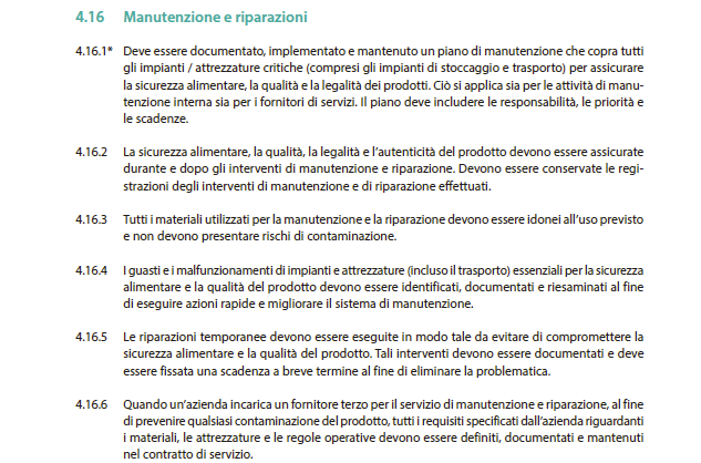 sistemieconsu's tweet photo. 🔧 IFS Food v8 – Il punto 4.16 richiede un sistema documentato che protegga il prodotto durante attività ordinarie, guasti, riparazioni temporanee e interventi di terzi:
👉 https://t.co/z5Jx2Hsprz
#IFSFood #CertificazioneIFS #Manutenzione #sistemieconsulenze #FoodSafety https://t.co/FcIGyQaocx