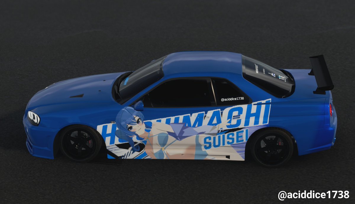 DiceAcid52274's tweet photo. Hoshimachi suisei 🩵
#carparkingmultiplayer2 #cpm2 
#カーパーキング痛車 #カーパーキング https://t.co/zWJEiE3JsH