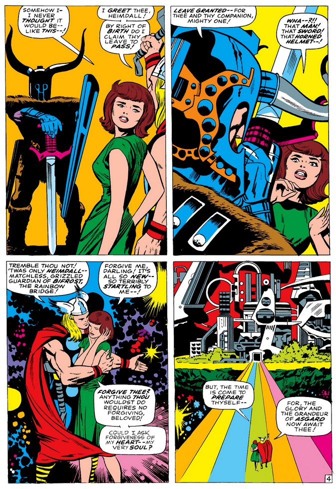 peerlesspower's tweet photo. The start of 1967 sees Thor granted his fondest wish--Odin's blessing to wed his mortal love, Jane Foster. But can she acclimate to a life in Asgard, as a goddess?
#thor #marvel #comicbooks #comics #marvelcomics
Read more:
https://t.co/phncMjWpA0 https://t.co/lZLUsC6Hr9