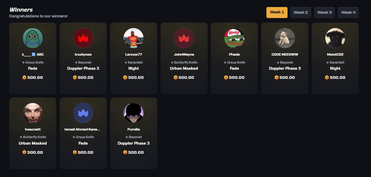 CSGOWin.com tweet media