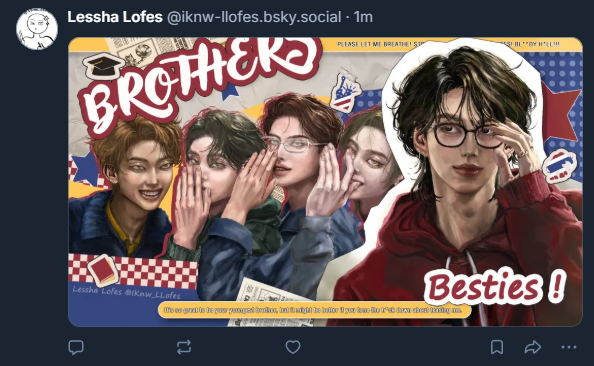 IKnw_LLofes's tweet photo. new post! at Bluesky

https://t.co/z8AKi2rwXJ https://t.co/kb0LC8tHIR